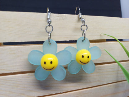 SMILEY FLOWER/ Boucle d'oreilles