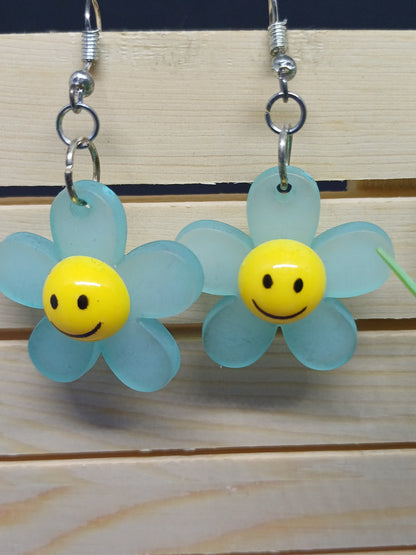 SMILEY FLOWER/ Boucle d'oreilles
