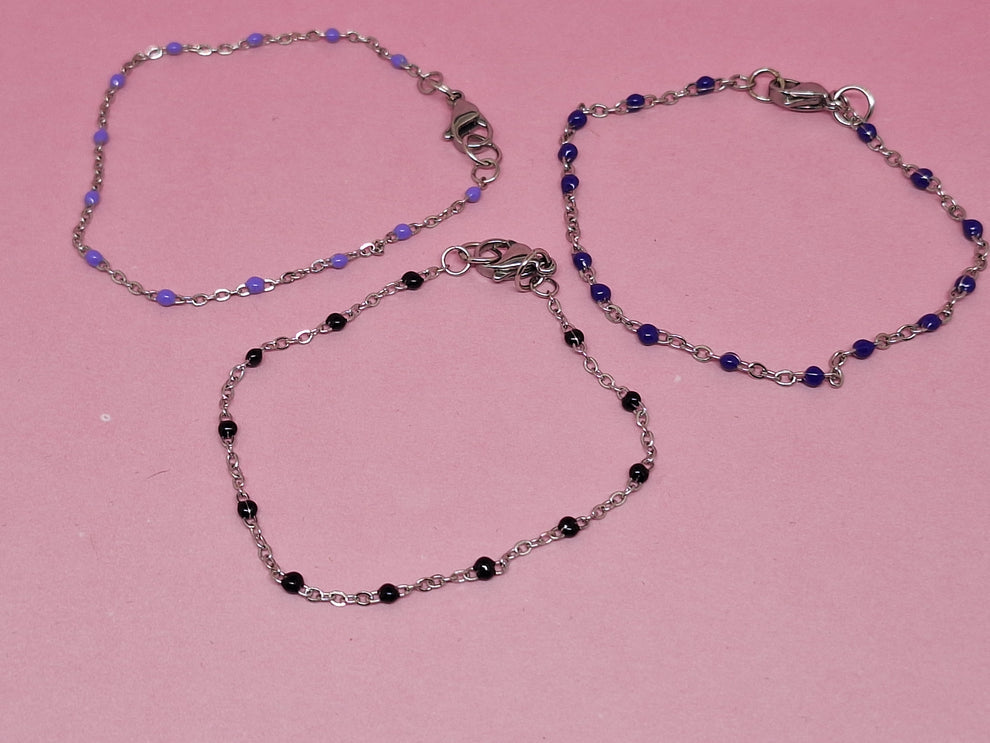 SIMPLICITÉ / Bracelet en acier inox.