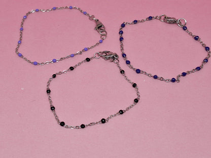SIMPLICITÉ / Bracelet en acier inox.