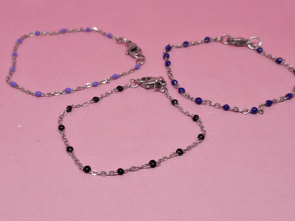 SIMPLICITÉ / Bracelet en acier inox.