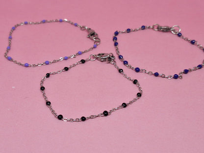 SIMPLICITÉ / Bracelet en acier inox.