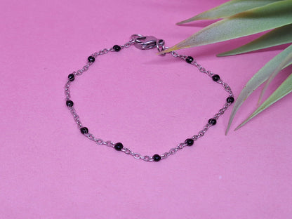 SIMPLICITÉ / Bracelet en acier inox.