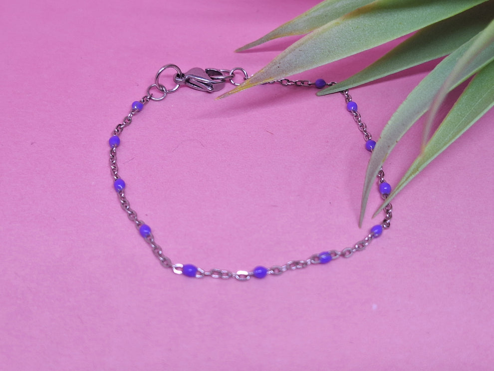 SIMPLICITÉ / Bracelet en acier inox.