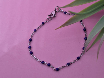 SIMPLICITÉ / Bracelet en acier inox.